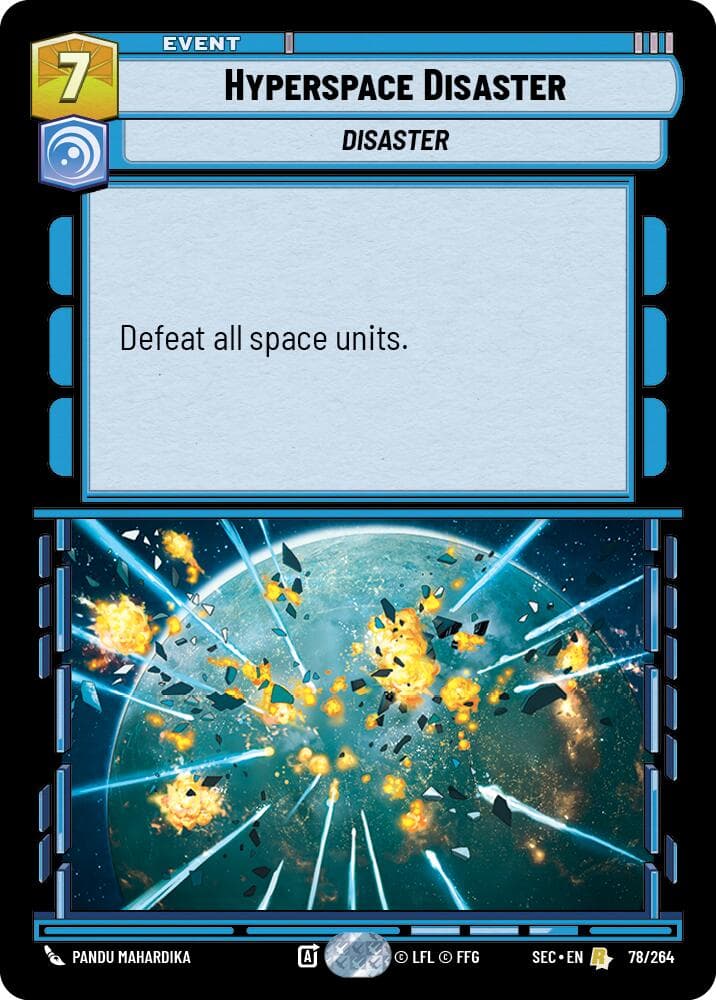 Hyperspace Disaster — Secrets of Power card