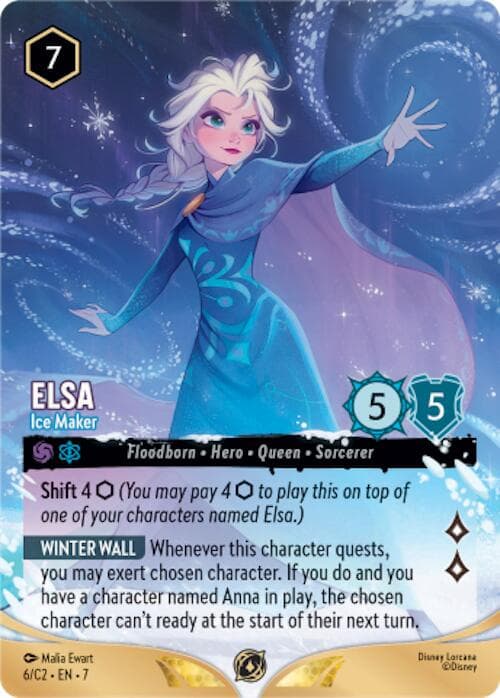 Elsa - Ice Maker — Disney Lorcana Promo Cards card