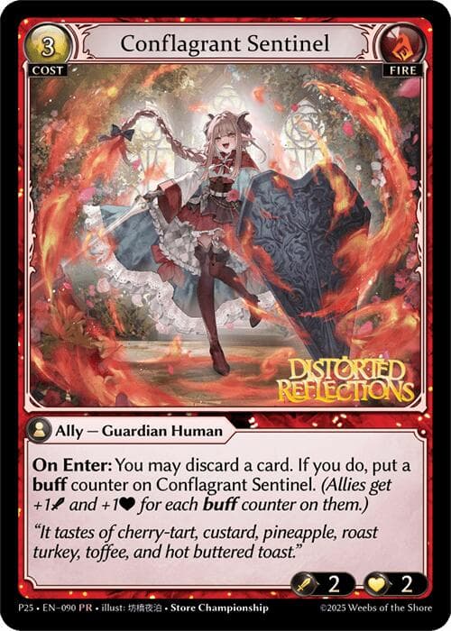 Conflagrant Sentinel — Promotional Cards card