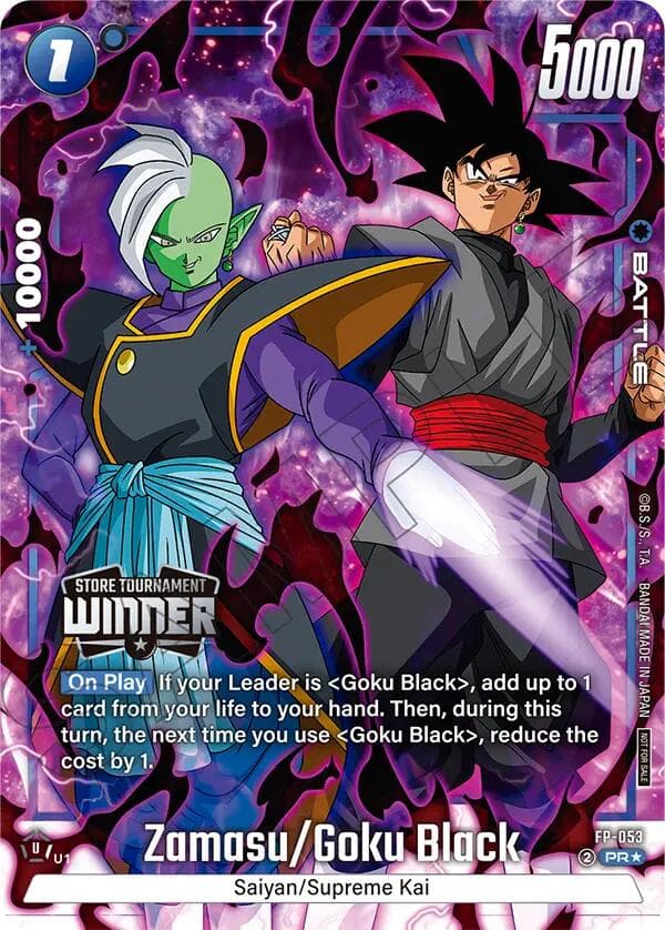 Zamasu/Goku Black (Tournament Pack -Winner- 08) — Tournament and Championship Promos card