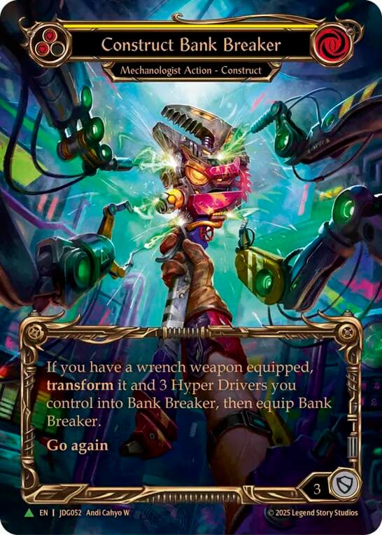 Construct Bank Breaker - JDG052 — Flesh and Blood: Promo Cards card