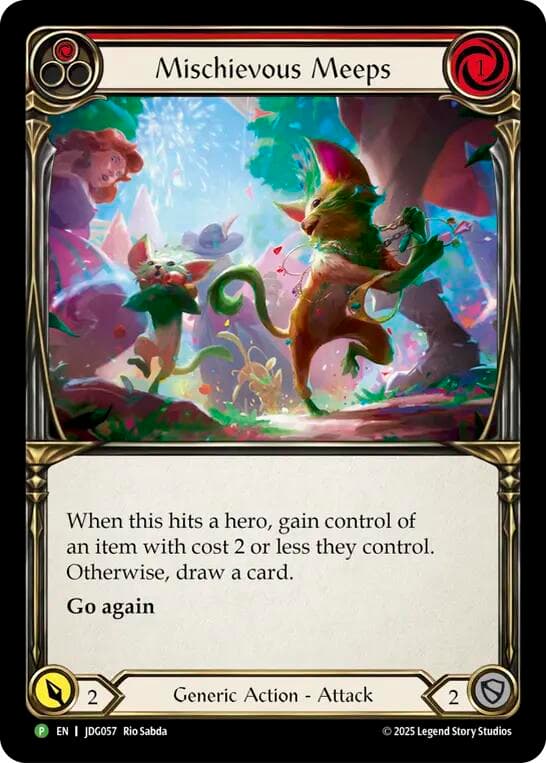 Mischievous Meeps - JDG057 — Flesh and Blood: Promo Cards card