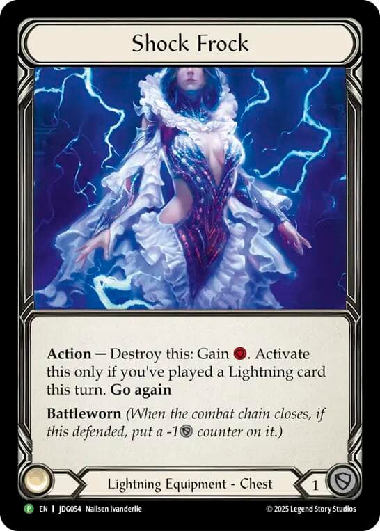 Shock Frock - JDG054 — Flesh and Blood: Promo Cards card