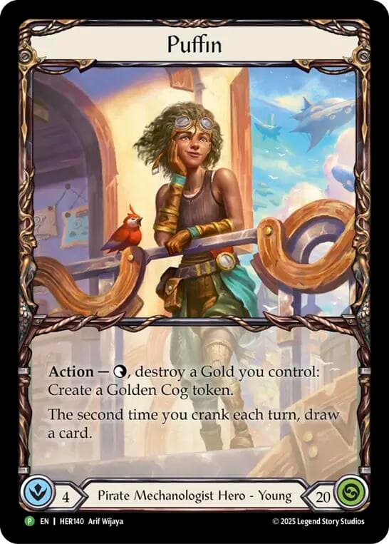 Puffin - HER140 — Flesh and Blood: Promo Cards card