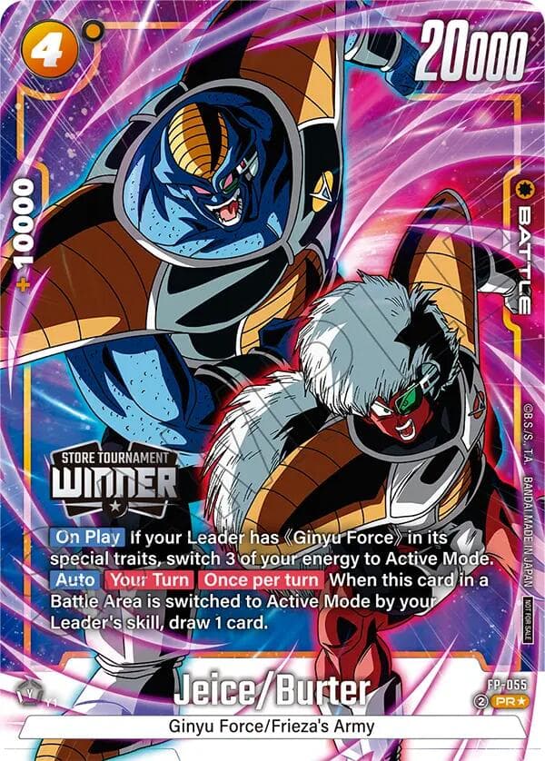 Jeice/Burter (Tournament Pack -Winner- 08) — Tournament and Championship Promos card