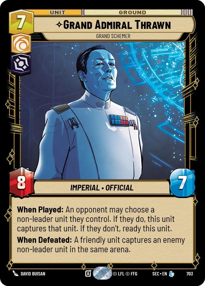 Grand Admiral Thrawn - Grand Schemer — Secrets of Power card