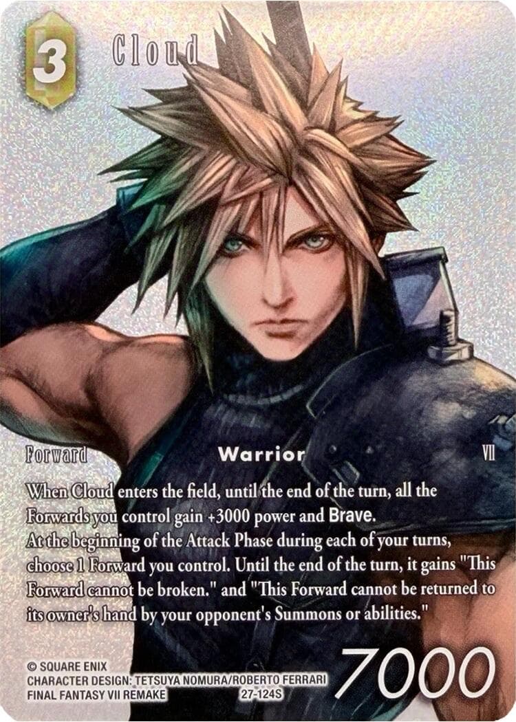 Cloud (Full Art) — Starter Set 2025 card
