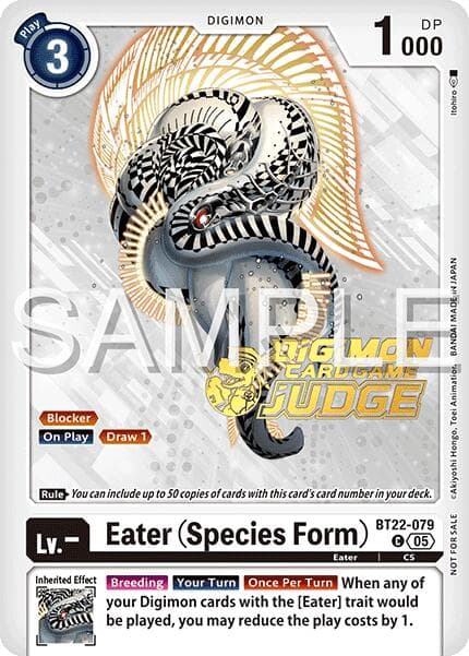 Eater (Species Form) (Judge Pack 2025 Wave 2) — Cyber Eden card