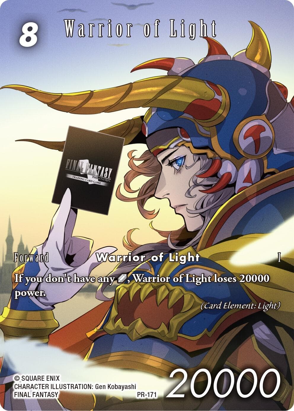 Warrior of Light (PR-171) — FF: Promo Cards card