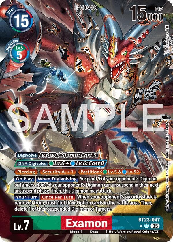 Examon (Alternate Art) — Hackers' Slumber card