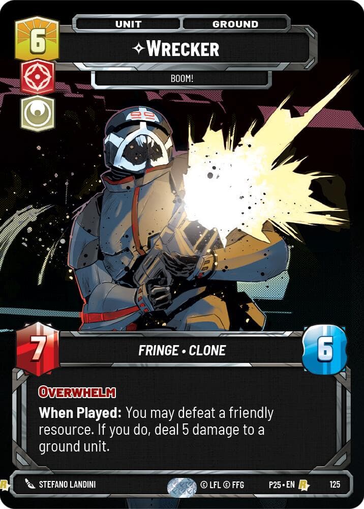 Wrecker - Boom! — Sector and Regional Promos: Season 1 card