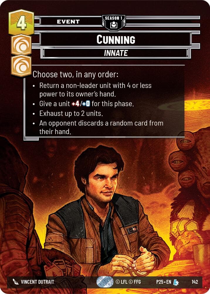 Cunning (142) — Sector and Regional Promos: Season 1 card