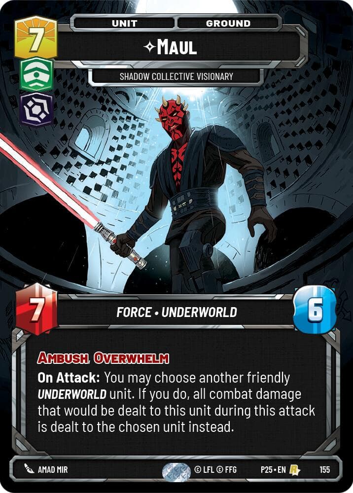 Maul - Shadow Collective Visionary — Sector and Regional Promos: Season 1 card
