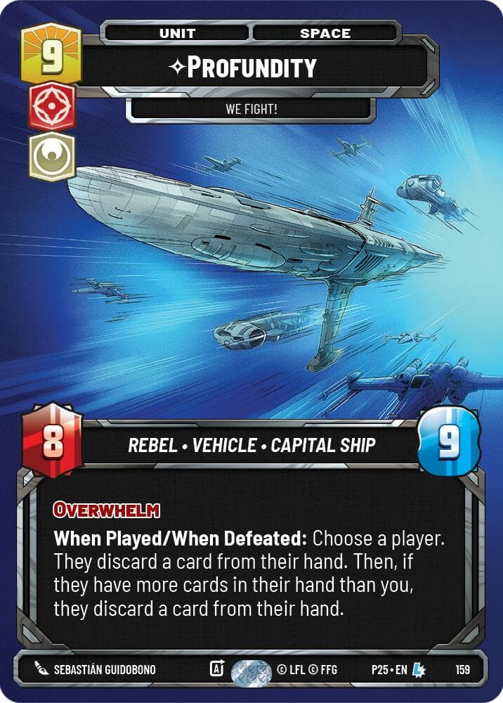 Profundity - We Fight! — Sector and Regional Promos: Season 1 card