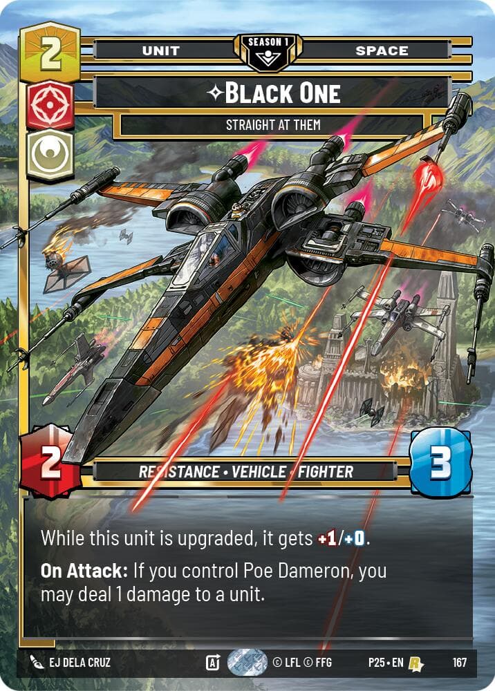 Black One - Straight At Them (167) — Sector and Regional Promos: Season 1 card