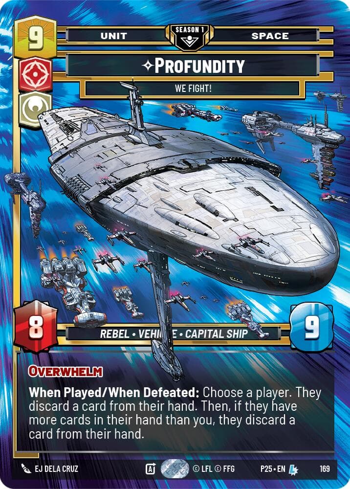 Profundity - We Fight! (169) — Sector and Regional Promos: Season 1 card