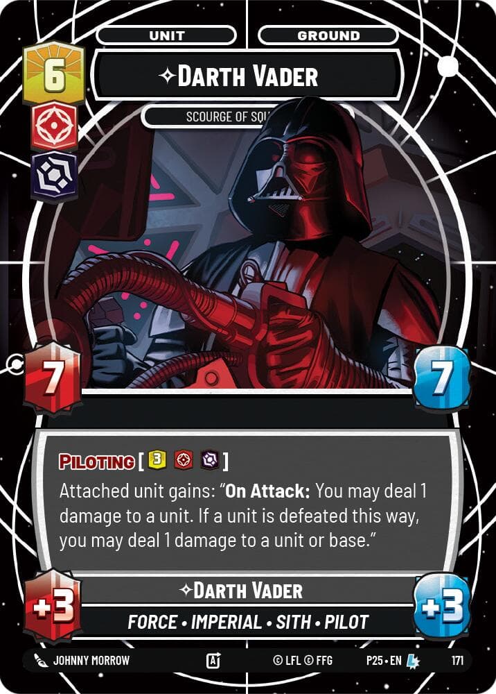 Darth Vader - Scourge of Squadrons — Sector and Regional Promos: Season 1 card
