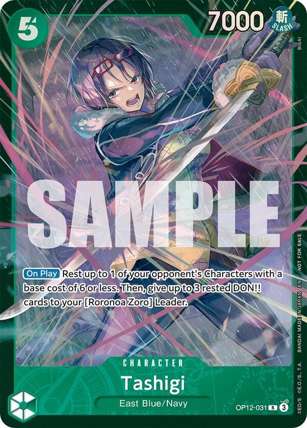 Tashigi (Store Treasure Cup 2025) — One Piece Promotion Cards card
