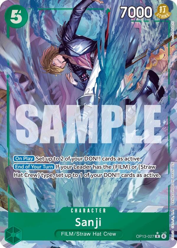 Sanji (Alternate Art) — Carrying On His Will card