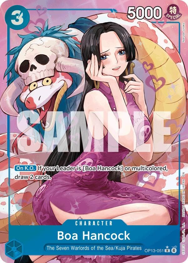 Boa Hancock (Alternate Art) — Carrying On His Will card