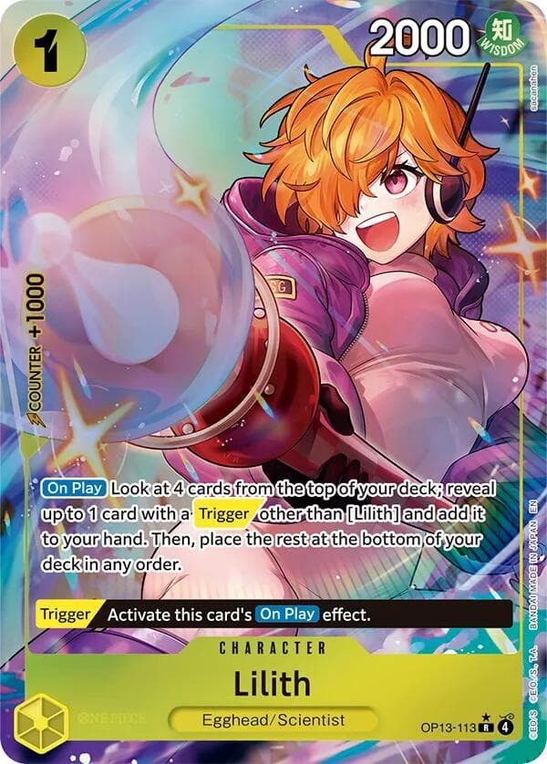 Lilith (Alternate Art) — Carrying On His Will card