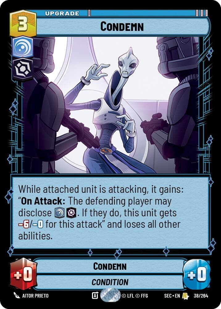 Condemn — Secrets of Power card