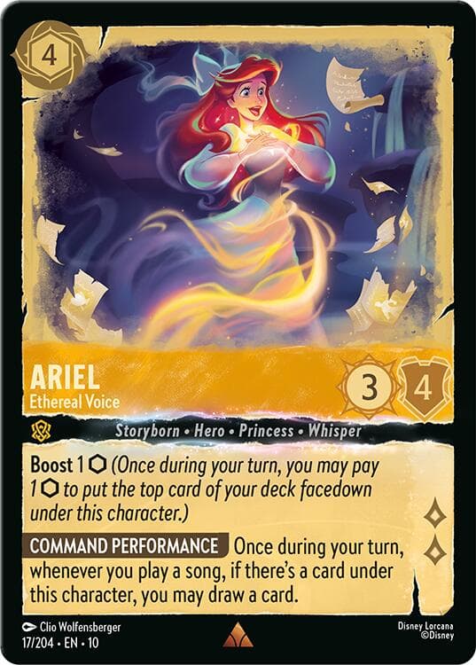 Ariel - Ethereal Voice — Whispers in the Well card