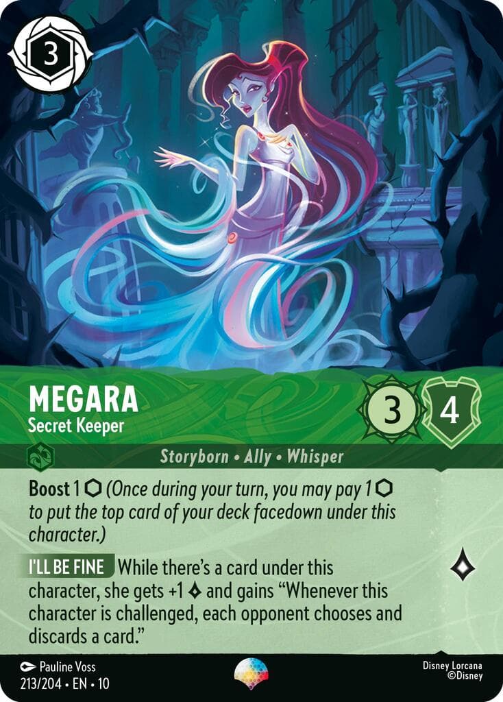 Megara - Secret Keeper (Epic) — Whispers in the Well card