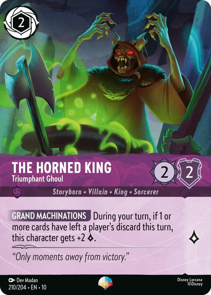 The Horned King - Triumphant Ghoul (Epic) — Whispers in the Well card