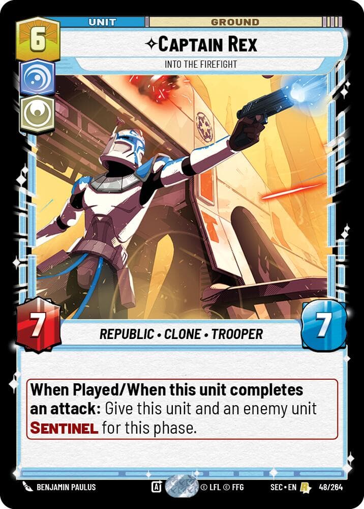Captain Rex - Into the Firefight — Secrets of Power card