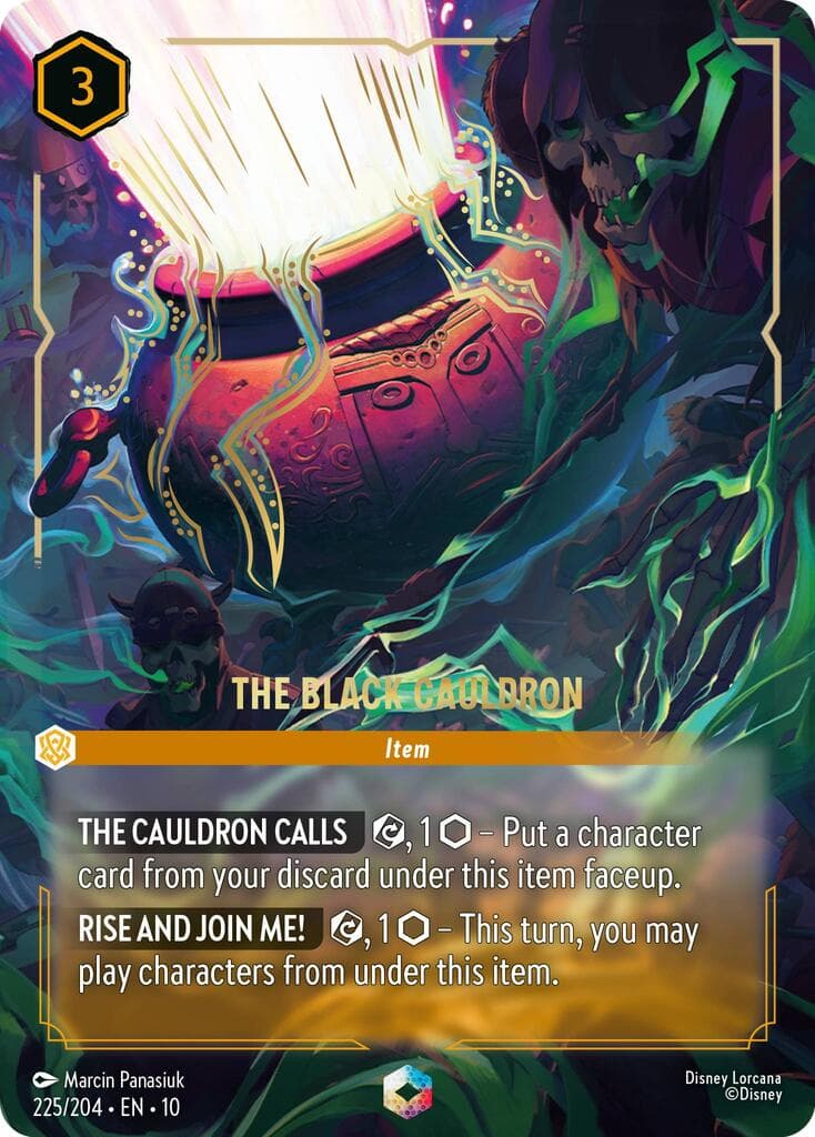 The Black Cauldron (Enchanted) — Whispers in the Well card