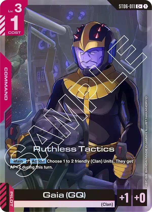 Ruthless Tactics (C+) — Starter Deck 06: Clan Unity card