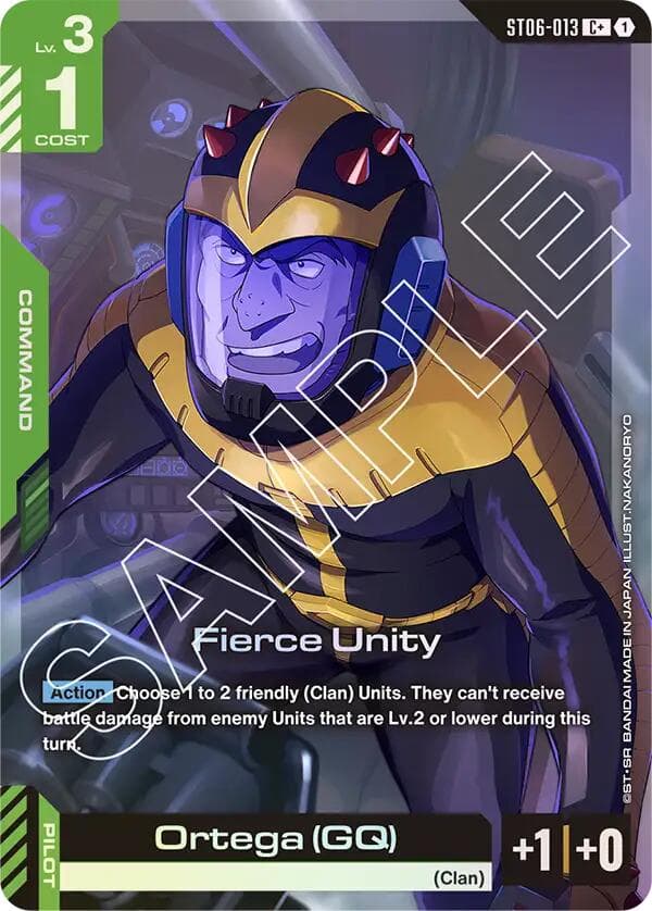 Fierce Unity (C+) — Starter Deck 06: Clan Unity card