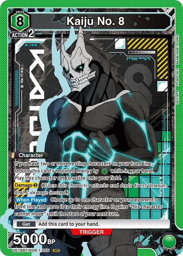 Kaiju No. 8 (055) — UE12BT: Kaiju No. 8 card