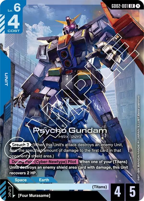 Psycho Gundam — Dual Impact card