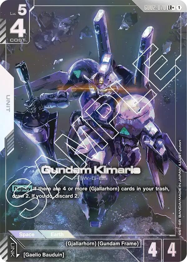 Gundam Kimaris (LR+) — Dual Impact card