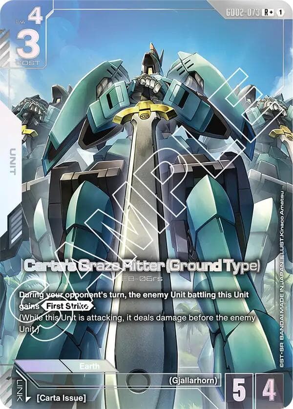 Carta's Graze Ritter (Ground Type) (R+) — Dual Impact card