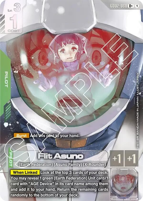 Flit Asuno (R+) — Dual Impact card