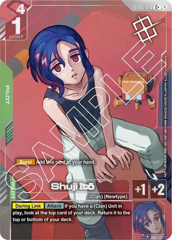 Shuji Ito (Store Tournament Winner Pack 02) — Gundam Promotional Cards card