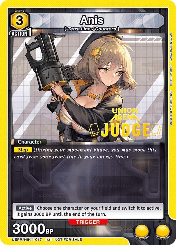 Anis (Judge Pack) — Union Arena Promotion Cards card