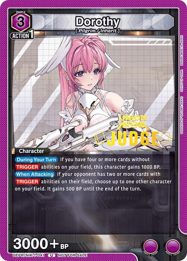 Dorothy (Judge Pack) — Union Arena Promotion Cards card