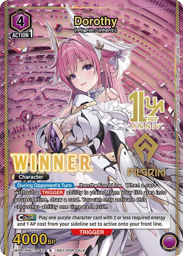 Dorothy (Winner) — Union Arena Promotion Cards card