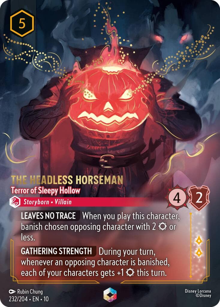The Headless Horseman - Terror of Sleepy Hollow (Enchanted) — Whispers in the Well card