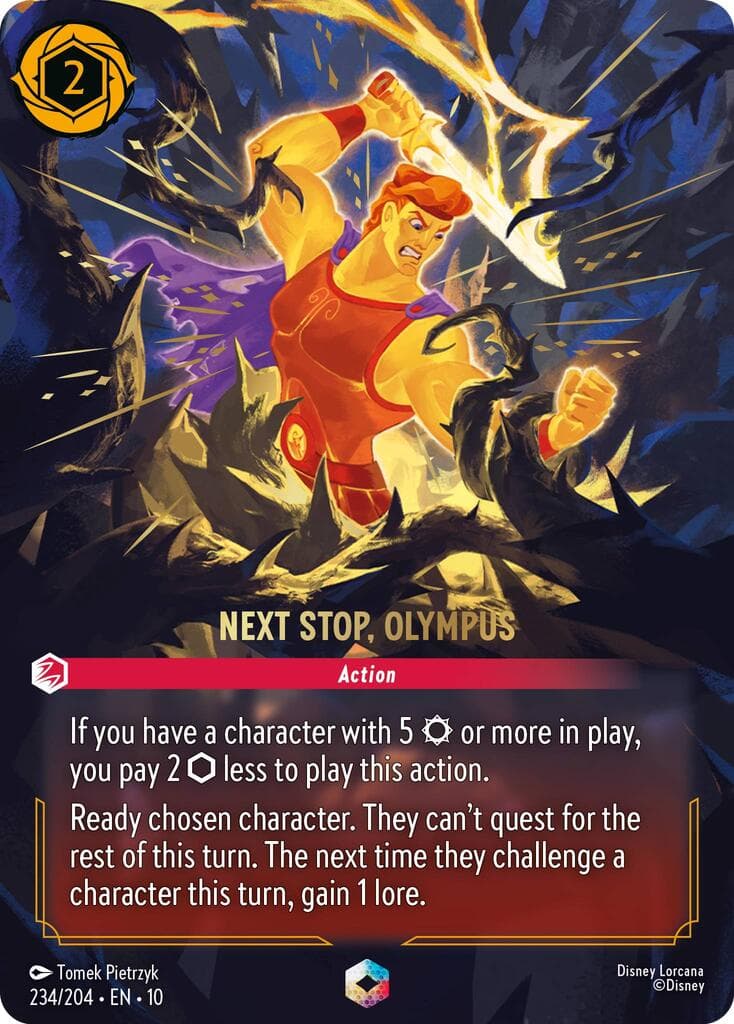 Next Stop, Olympus (Enchanted) — Whispers in the Well card