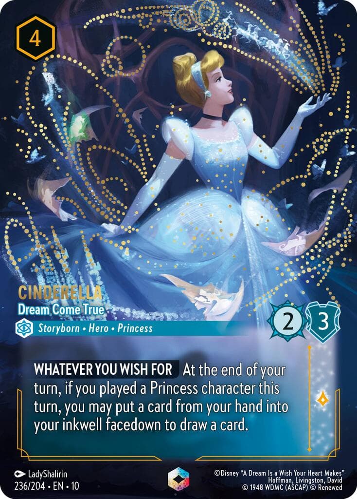 Cinderella - Dream Come True (Enchanted) — Whispers in the Well card