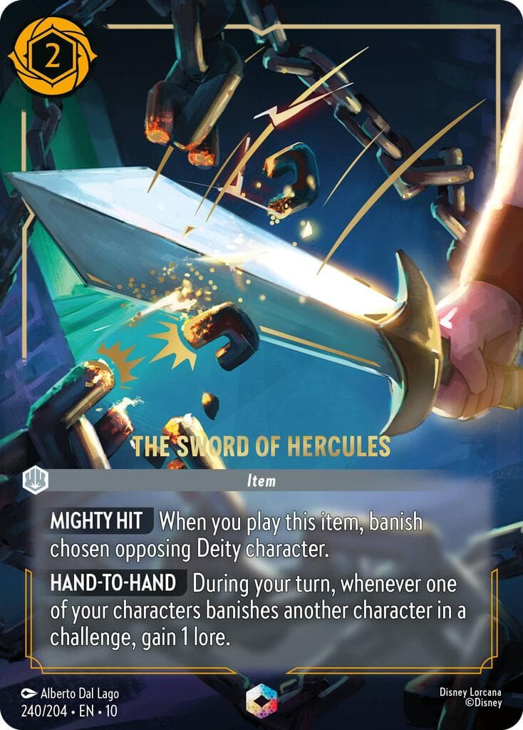 The Sword of Hercules (Enchanted) — Whispers in the Well card