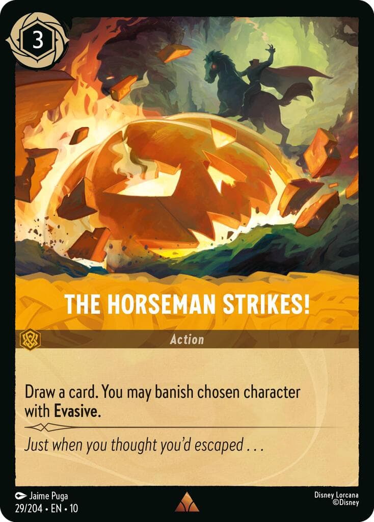 The Horseman Strikes! — Whispers in the Well card