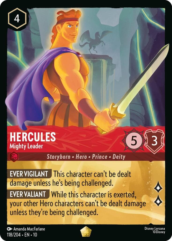 Hercules - Mighty Leader — Whispers in the Well card
