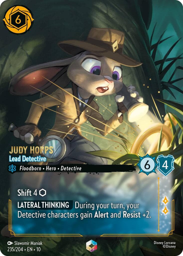 Judy Hopps - Lead Detective (Enchanted) — Whispers in the Well card