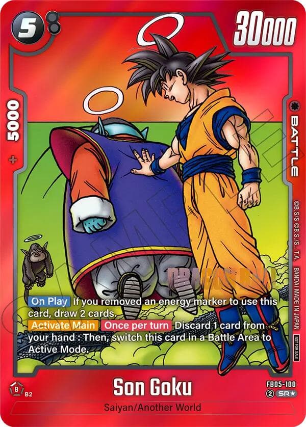 Son Goku - FB05-100 (Limited Pack MANGA Version 02) — Tournament and Championship Promos card